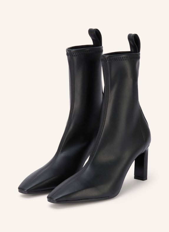 MRS & HUGS Ankle boots BLACK