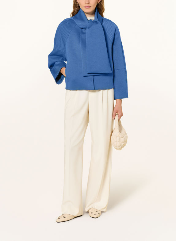 Rich & Royal Jas met afneembare Sjaal BLAUW