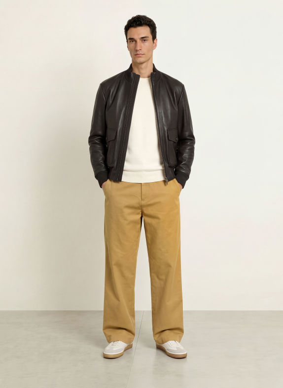 BOSS Chino PAGOR Regular Fit LICHTBRUIN