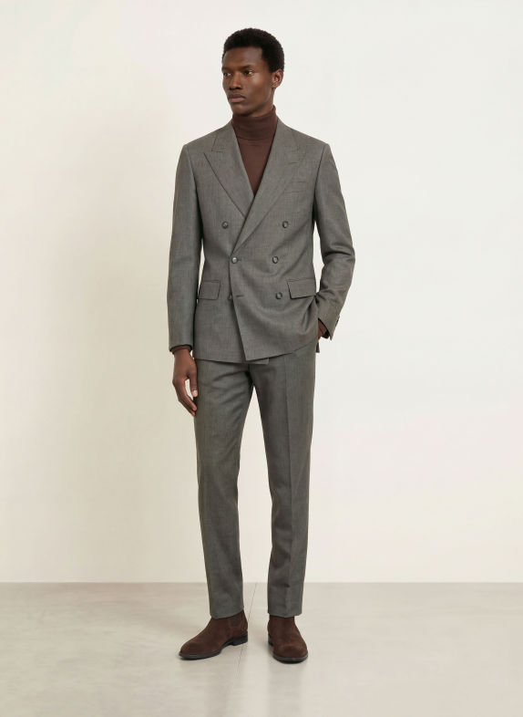 BOSS Anzugsakko Extra Slim Fit 201 DARK BROWN