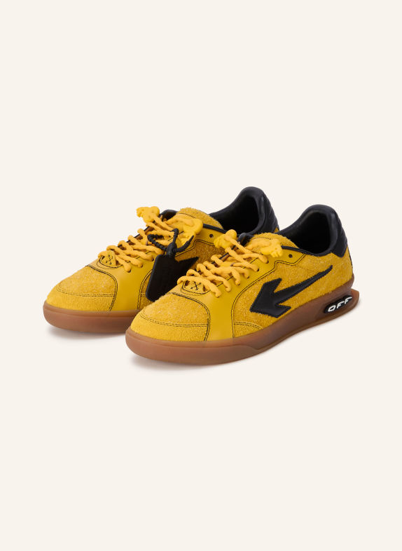 Off-White Sneaker END OF PLAY GELB / SCHWARZ