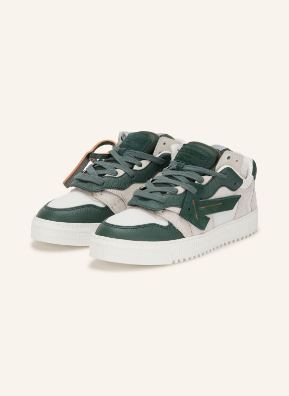 Off-White Sneakersy FLOATING ARROW 3.0 CIEMNOZIELONY / BIAŁY