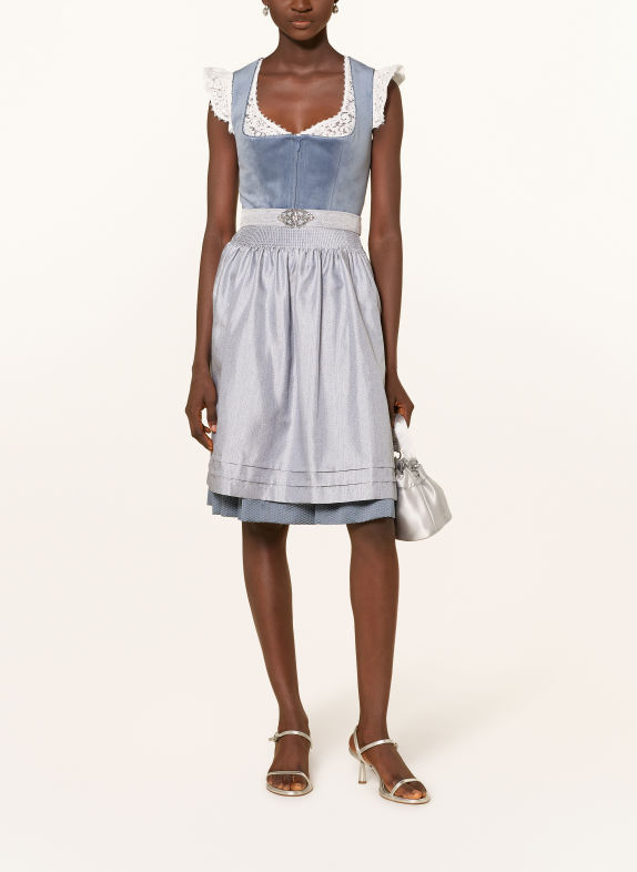 KRÜGER Blouse Dirndl HANNELIE en dentelle BLANC