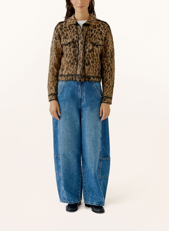 Oui Cardigan CAMEL / LIGHT BROWN / DARK GRAY
