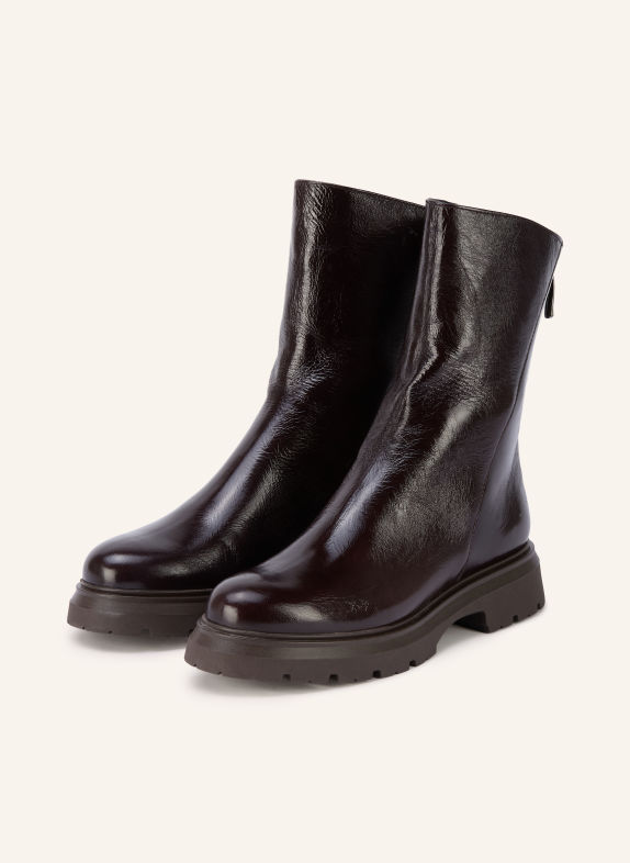 darling harbour Boots MARRON FONCÉ