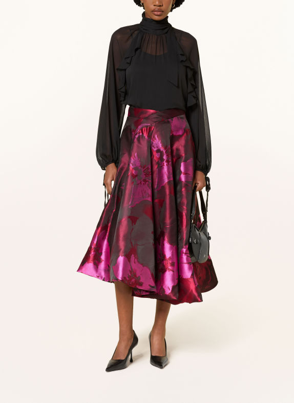 TALBOT RUNHOF Jacquardrok ROOD / ROZE / DONKERROOD