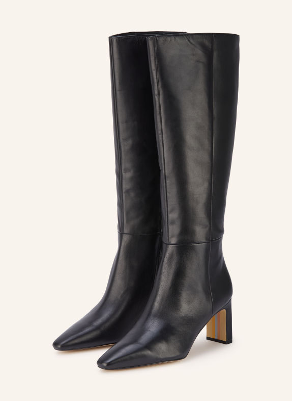 Sam Edelman Kozačky SYLVIA ČERNÁ