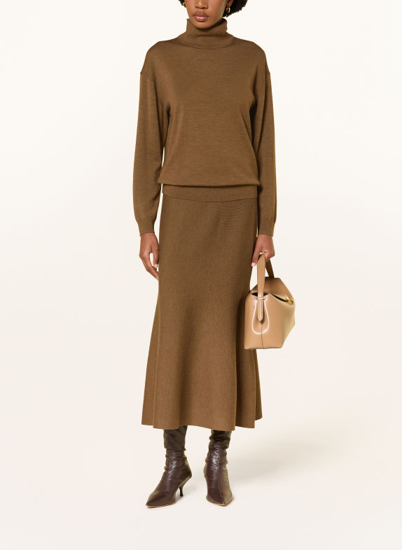 SIMKHAI Rollkragenpullover AALIYAH BRAUN