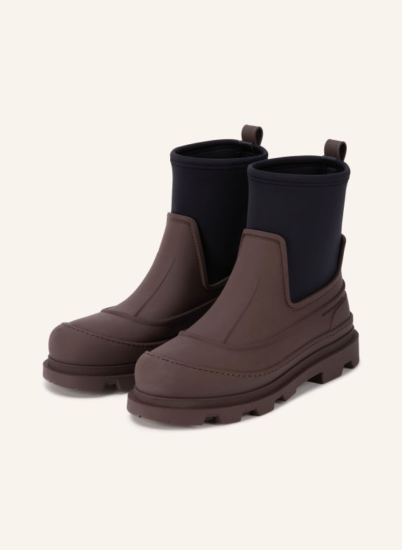 MONCLER VERA PULSE Boots DARK BROWN / BLACK