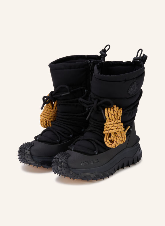 MONCLER TRAILGRIP GTX Lace-up boots BLACK