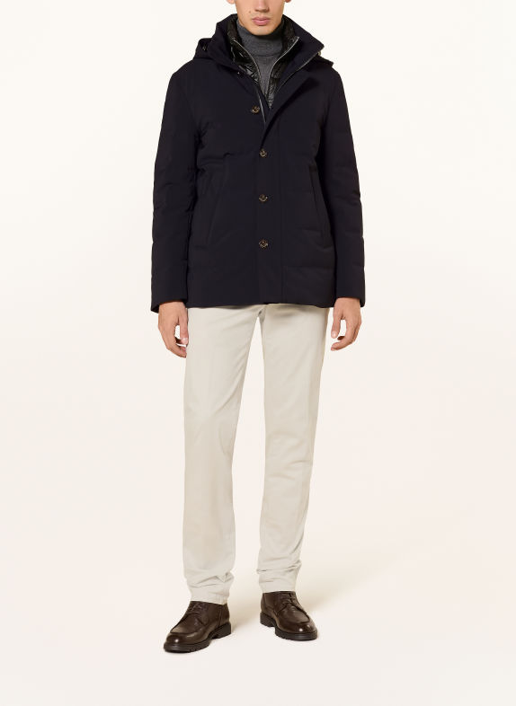 Montecore Daunenjacke mit herausnehmbarer Blende DUNKELBLAU