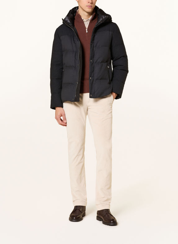 Montecore Down jacket in a blend of materials DARK GRAY