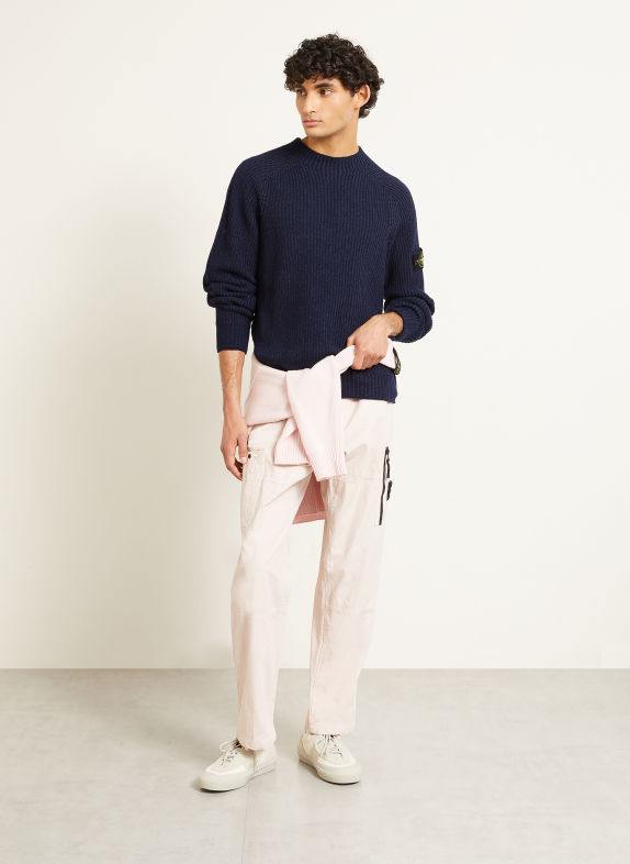 STONE ISLAND Cashmere Sweater DARK BLUE