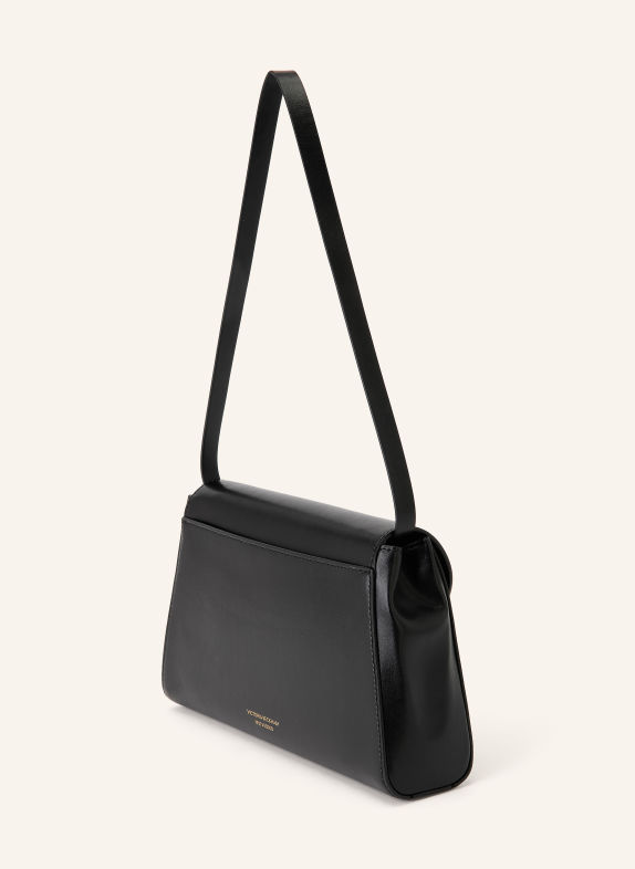 VICTORIA BECKHAM Schultertasche DORIAN SCHWARZ / GOLD