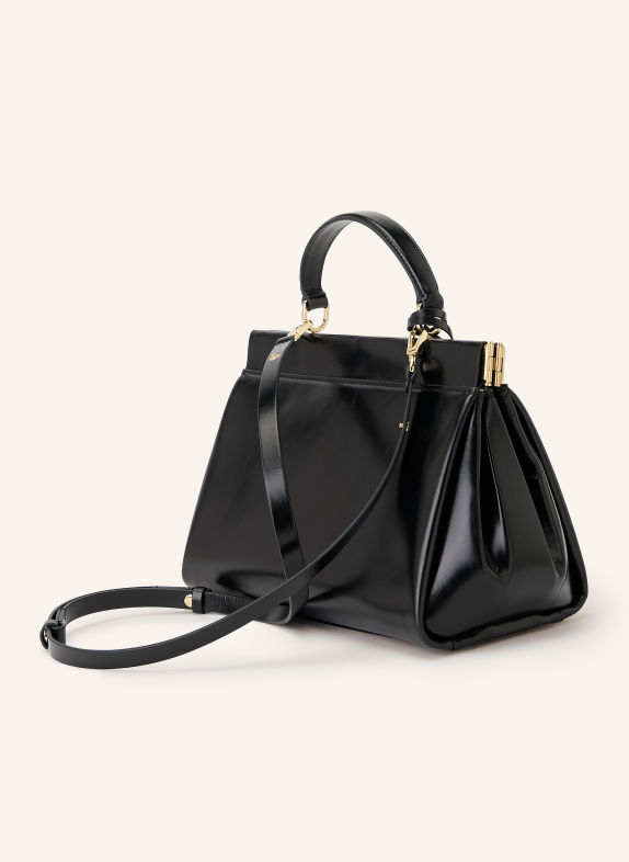 VICTORIA BECKHAM Handtasche SLOANE SCHWARZ / GOLD