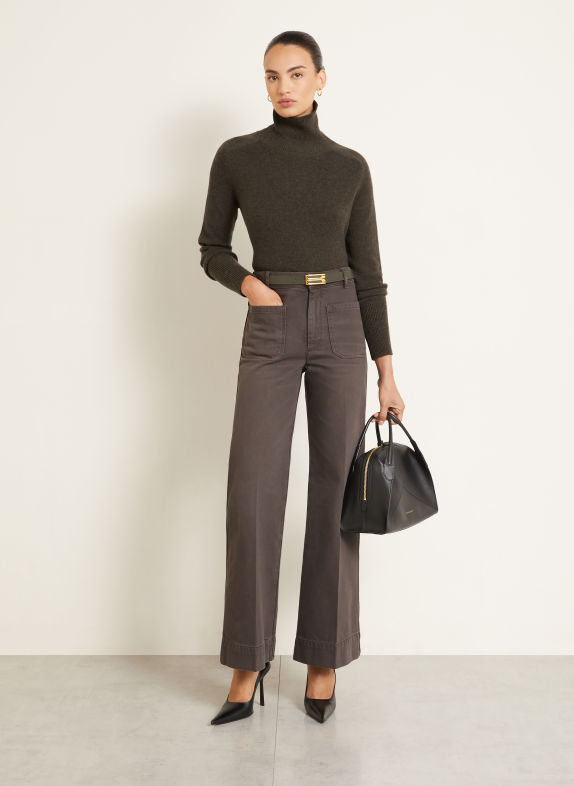 VICTORIA BECKHAM Marlenehose ALINA DUNKELGRAU