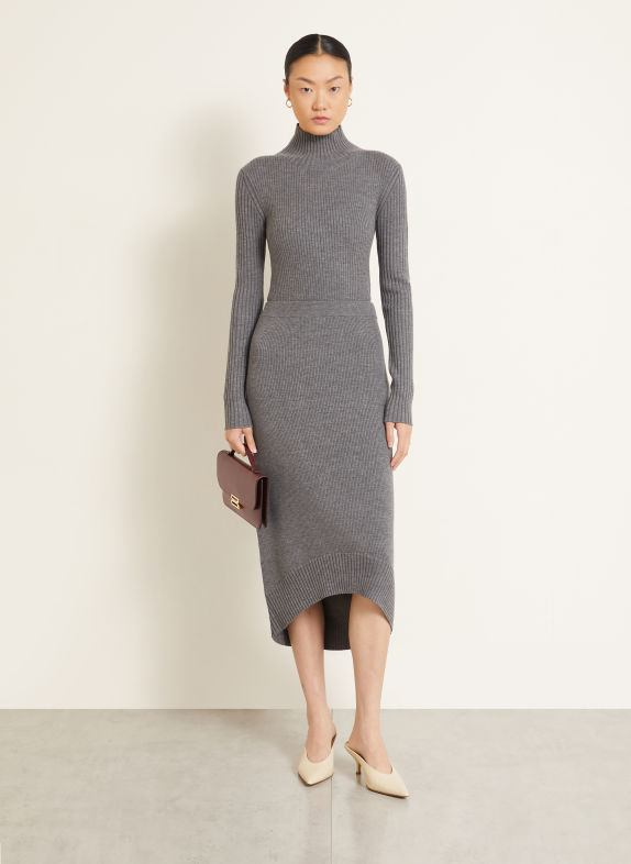 VICTORIA BECKHAM Pullover mit Merinowolle GRAU