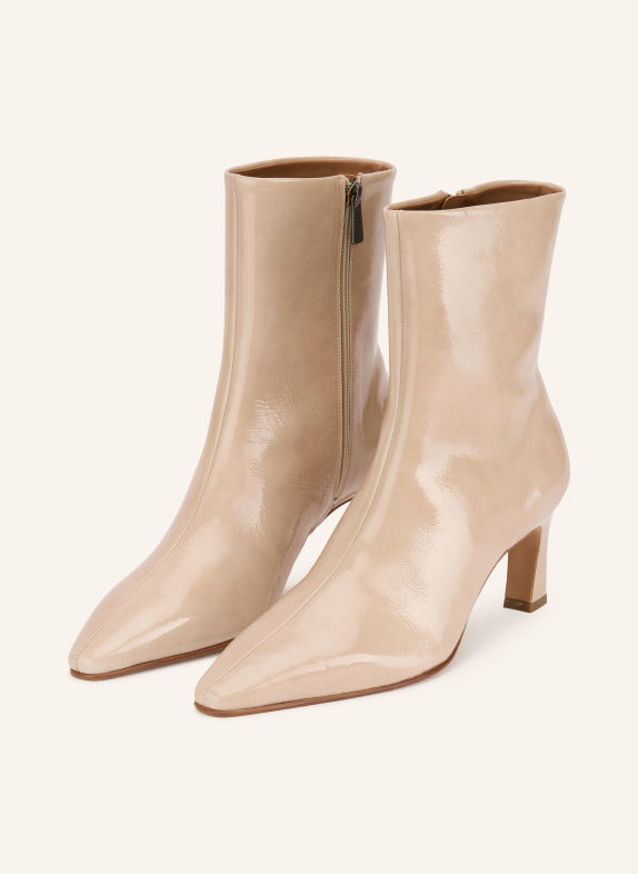 bobbies Lackstiefeletten ÉMILIE BEIGE