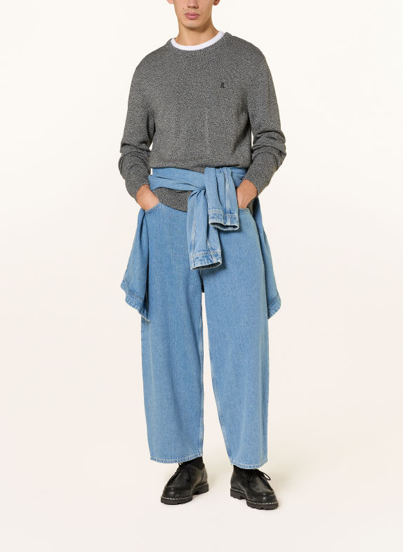 ARMEDANGELS Pullover ALVAARIO SCHWARZ / WEISS