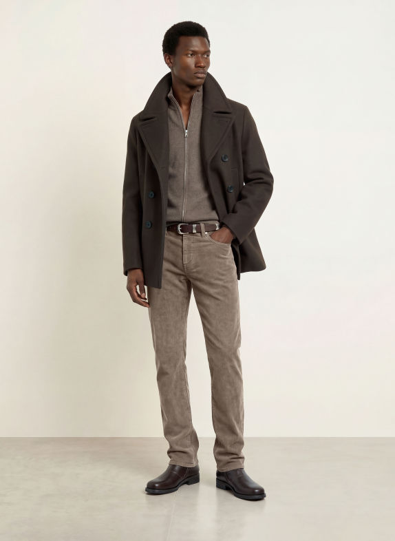 7 for all mankind Cordbroek THE STRAIGHT Straight Fit TAUPE