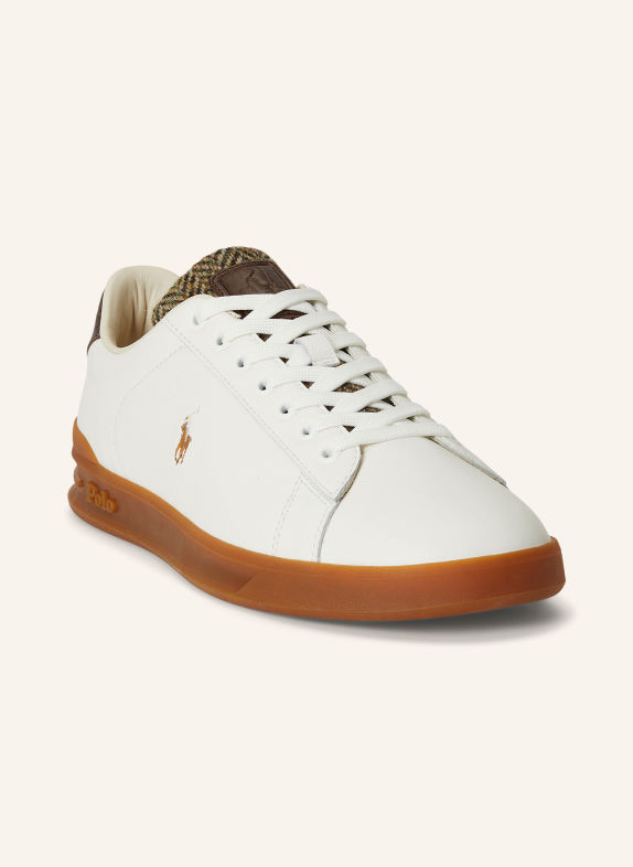POLO RALPH LAUREN Sneakers HVID / MØRKEBRUN / BRUN