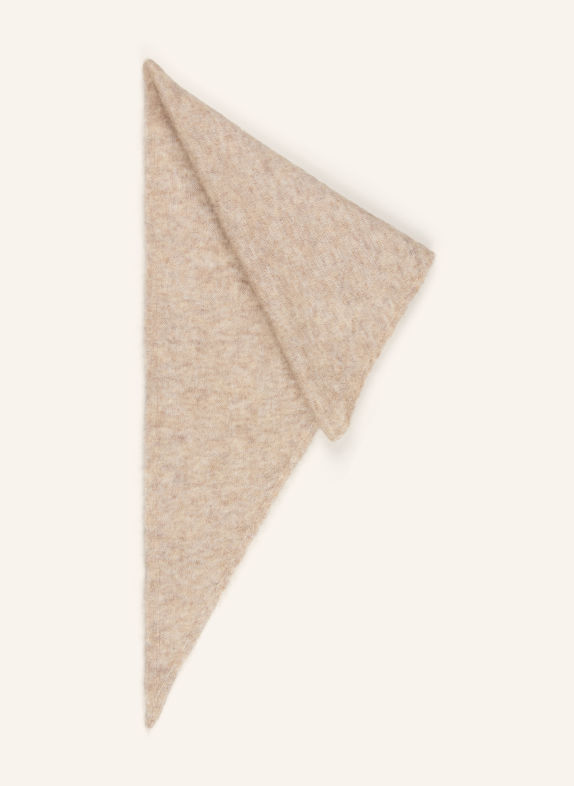 Rich & Royal Triangular scarf BEIGE