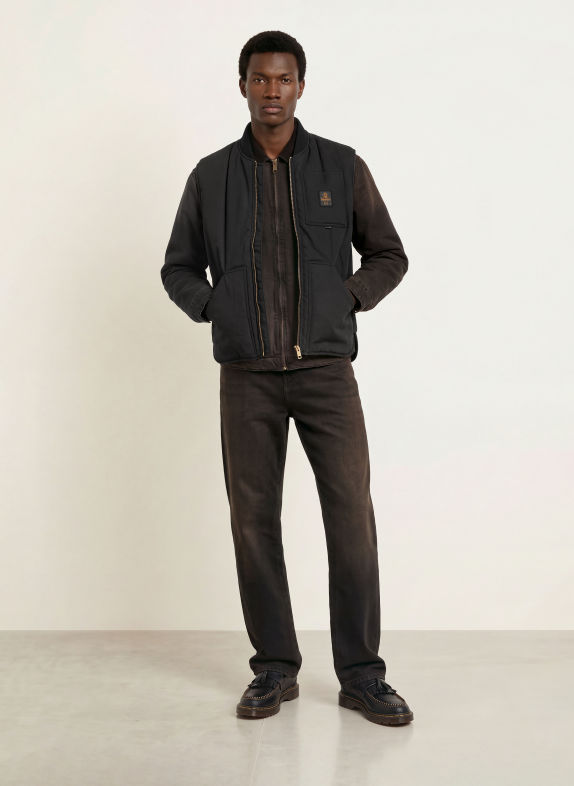 RefrigiWear Steppweste SCHWARZ
