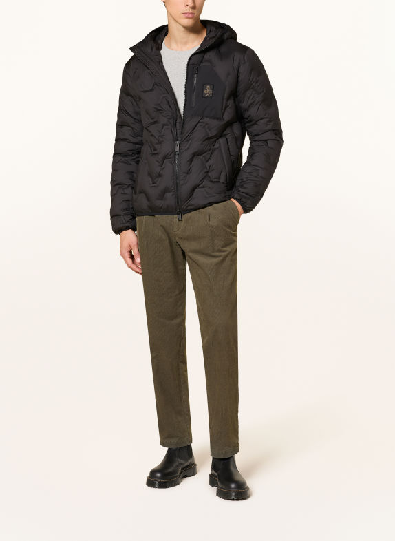 RefrigiWear Lightweight-Daunenjacke GRAPHITE SCHWARZ
