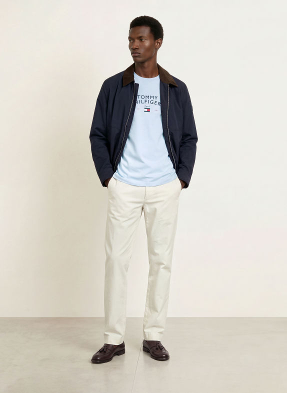 TOMMY HILFIGER T-shirt LIGHT BLUE / RED / DARK BLUE