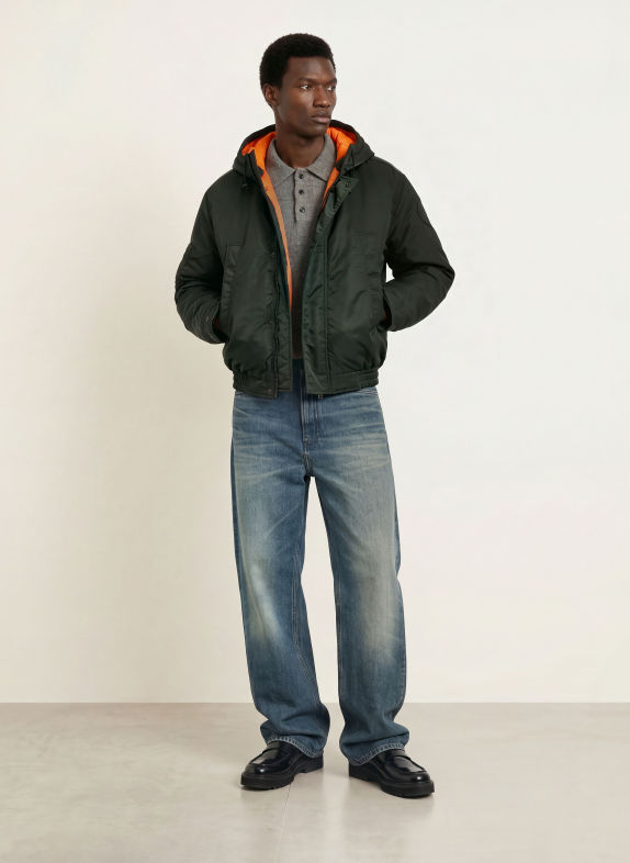 CANADA GOOSE Péřový bluzon WINDROW ČERNÁ