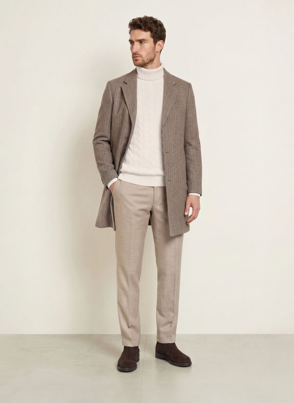 DIGEL Rollkragenpullover FRANCIS CREME