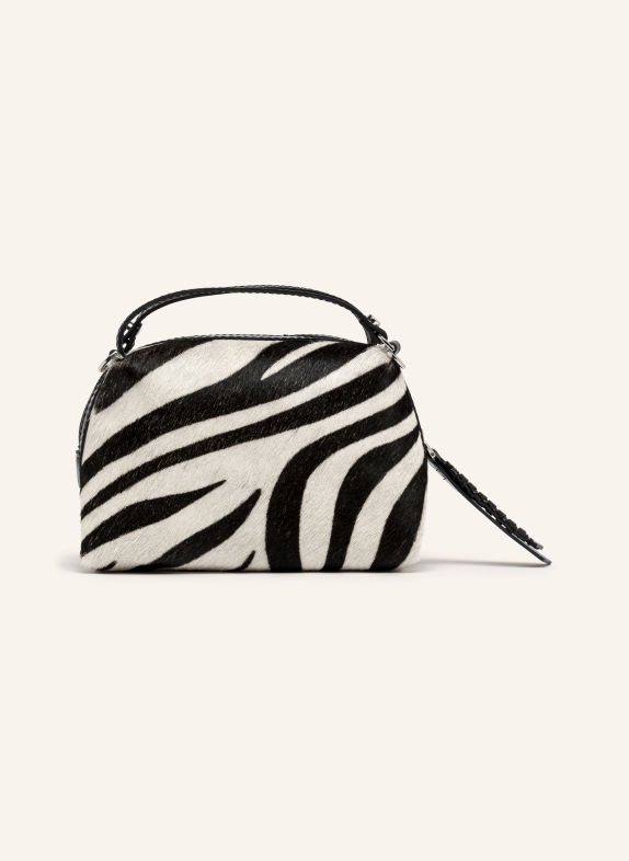GIANNI CHIARINI Handtasche ALIFA MEDIUM SCHWARZ / SILBER / WEISS