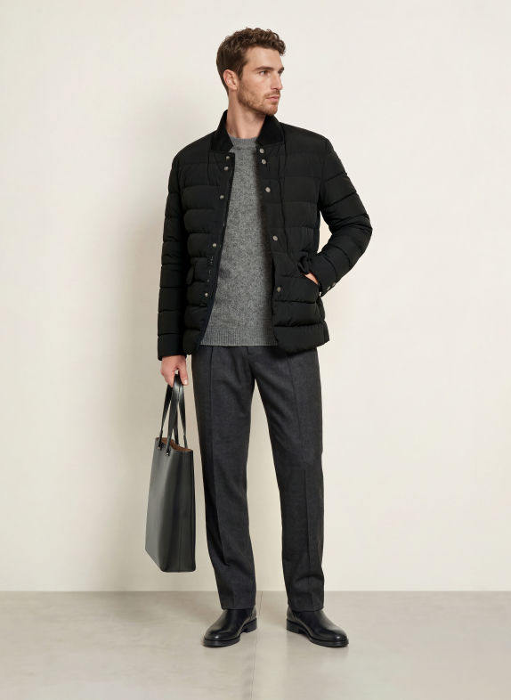 TIGER OF SWEDEN Daunenjacke JOEN SCHWARZ