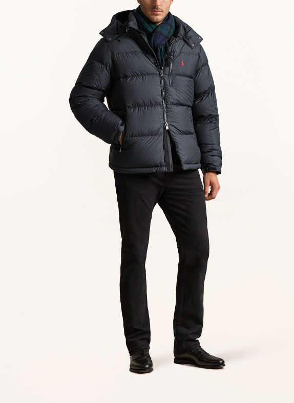 POLO RALPH LAUREN Big & Tall Donsjas ZWART