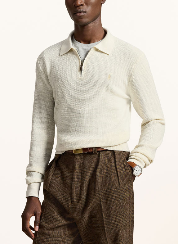 POLO RALPH LAUREN Knit polo shirt CREAM