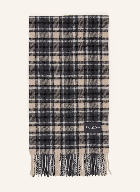 Marc O'Polo Écharpe GRIS / CRÈME / GRIS FONCÉ