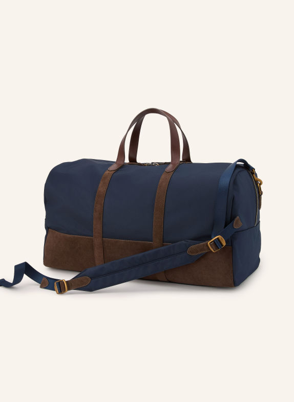 POLO RALPH LAUREN Reisetasche DUNKELBLAU / GOLD / DUNKELBRAUN