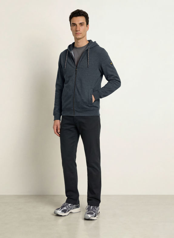 camel active Sweatjacke DUNKELGRAU