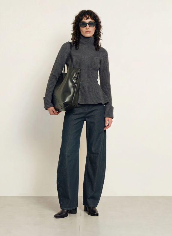 RHÚNE Pullover MAREN DUNKELGRAU