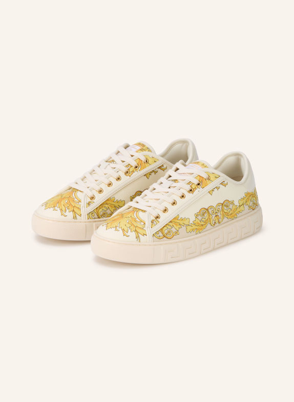 VERSACE Sneaker ECRU / GOLD