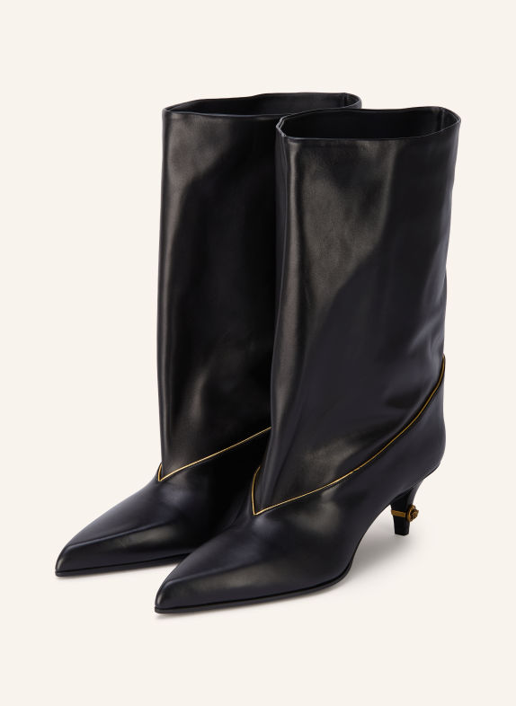 VERSACE Stiefeletten SCHWARZ / GOLD