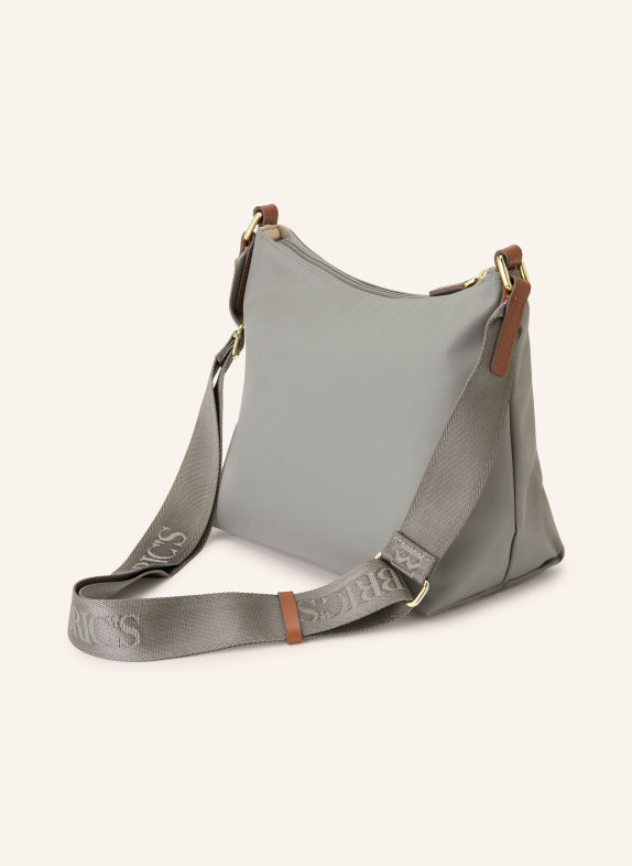 BRIC'S X-COLLECTION SMALL Crossbody Bag GRAY / GOLD / BROWN