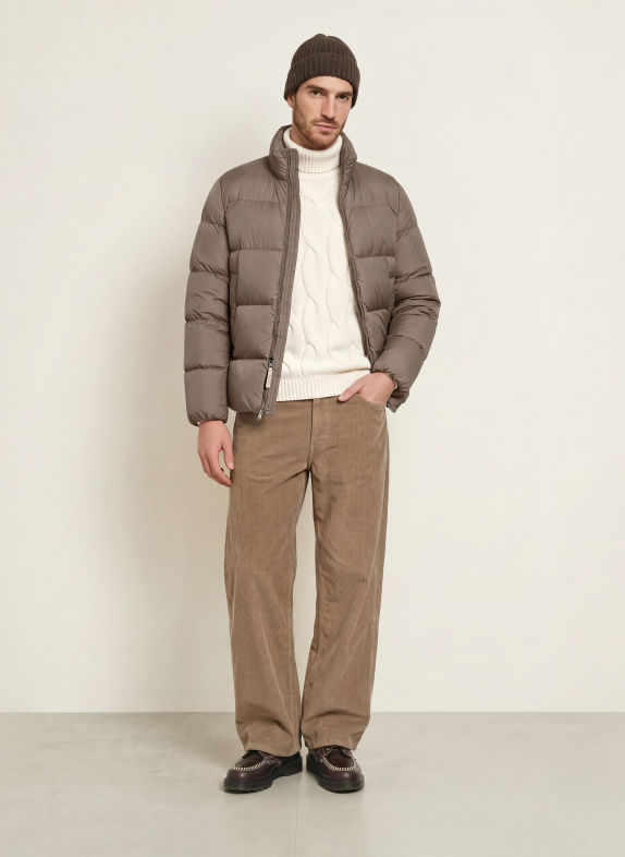 WOOLRICH Daunenjacke CLOUD EAGLE TAUPE