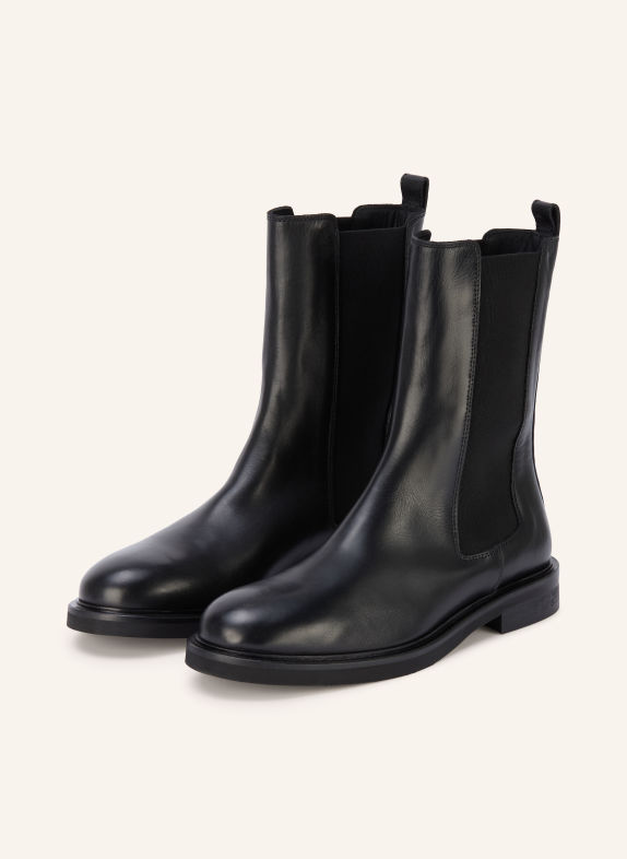 POEVE Chelsea boots IVY ČERNÁ