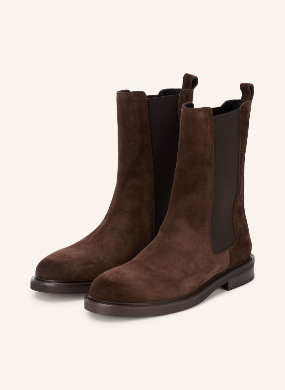 POEVE Chelsea boots IVY HNĚDÁ