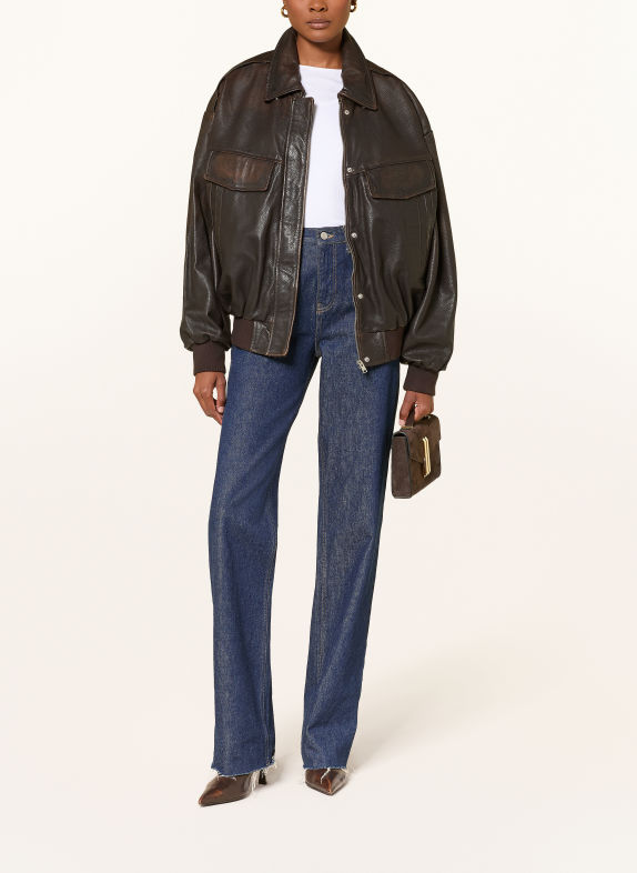 LAMARQUE Lederjacke TREVANNA DUNKELBRAUN