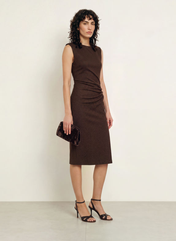 DIANE VON FURSTENBERG Jerseykjole ANDIE BRUN / SORT