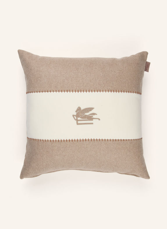 ETRO Home Prydnadskudde BEIGE / BRUN / ECRU