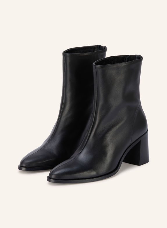 MRS & HUGS Ankle boots BLACK