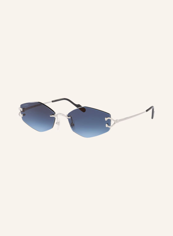Cartier Sunglasses 6L001948 SILVER/BLUE GRADIENT